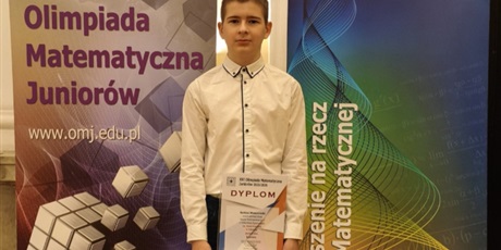 Bartosz  Mazurowski  Laureatem XXI Olimpiady Matematycznej Juniorów