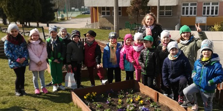 Nasz szkolny ogródek.